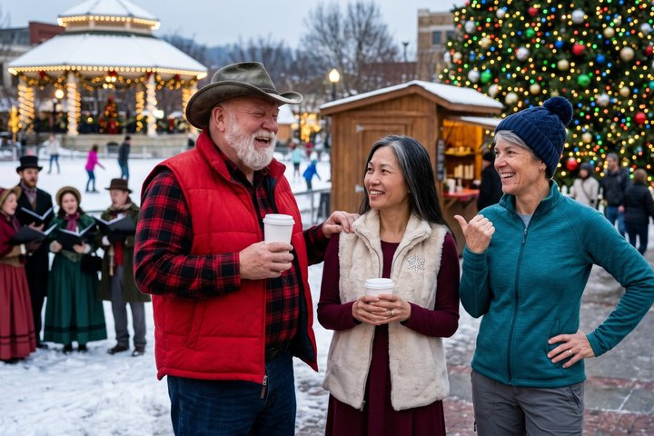 Private Christmas Walking Tour in Asheville Cultural Heritage - Photo 1 of 6